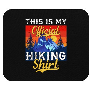 Discover Official Hike Mouse Pads Wanderlust Mountain Love