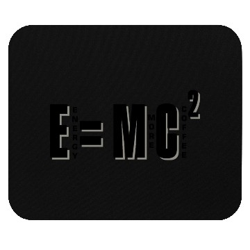 Discover Energy Equals To Milk Times Coffee Square Physics Mouse Pads