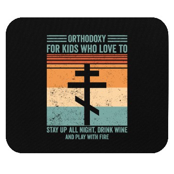 Discover Orthodoxy Orthodox Mouse Pads