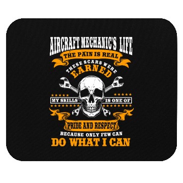 Discover Great Aircraft Mechanic Costume Mouse Pads