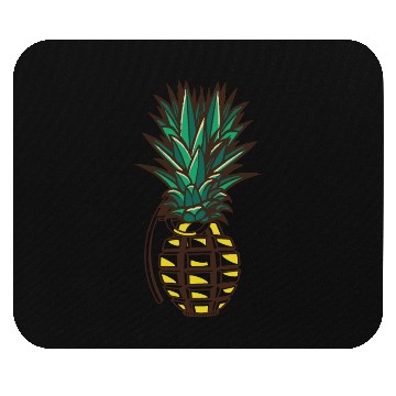 Discover Pineapple Grenade Mouse Pads