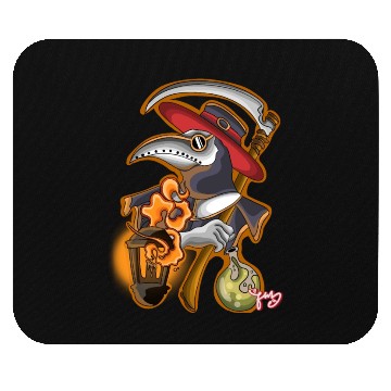 Discover plague doctor Mouse Pads