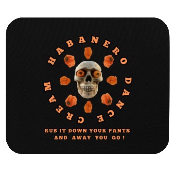 Discover Habanero Dance Cream II Mouse Pads