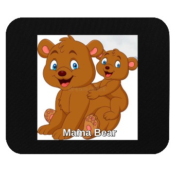 Discover HAPPY Mother's Day Mouse Pads, Mama Bear