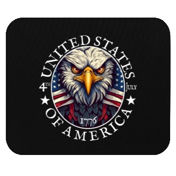 Discover Independence Day 4th of July Freedom Mouse Pads