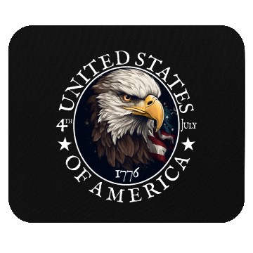Discover Independence Day 4th of July Freedom Mouse Pads