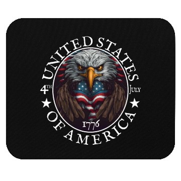 Discover Independence Day 4th of July Freedom Mouse Pads