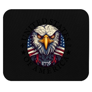 Discover Independence Day 4th of July Freedom Mouse Pads
