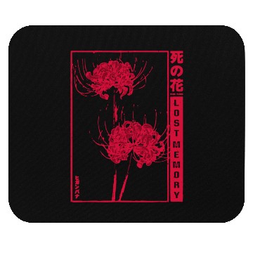 Discover Lost Memory - red spider lily Mouse Pads