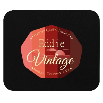 Discover Eddie First Name Vintage Mouse Pads
