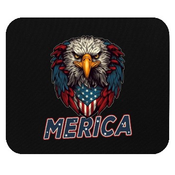 Discover Proud American Independence Day Freedom Mouse Pads