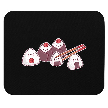 Discover Onigiri japanese rice balls. Mouse Pads
