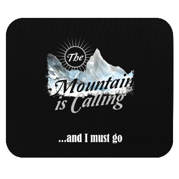 Discover Hiking Mountain is Calling Hike Vintage Mouse Pads