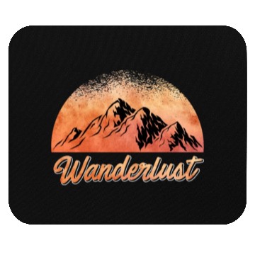Discover Wanderlust Mountaineer Hiker Summit sport Mouse Pads
