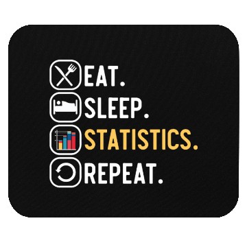 Discover Statistics Numbers Data Science Statistician Mouse Pads