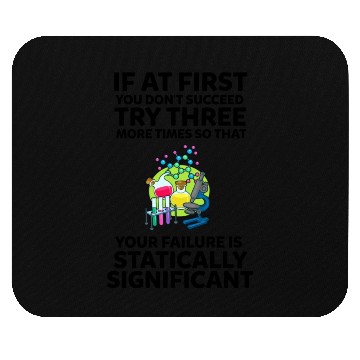 Discover Science Teacher Funny Science Mouse Pads