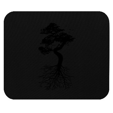 Discover Nature Tree With Roots Mouse Pads