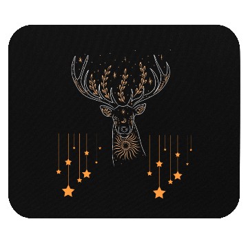 Discover The Proud Deer Colorful Mouse Pads
