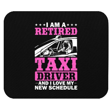 Discover Professional Driver Cab Driver Outfit Taxi Lover Mouse Pads