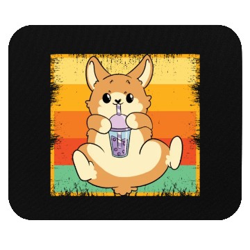 Discover Bubble Tea Lover Boba Tea Drinker Dog Owner Mouse Pads