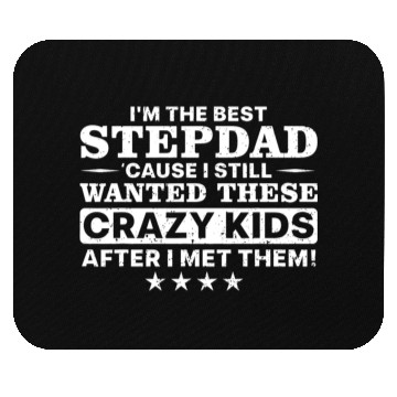 Discover Cool Stepdad For Men Father Step Dad Parenthood Mouse Pads