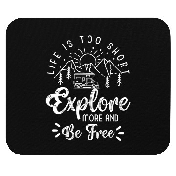 Discover Vacation Travel Summer Mountains Mouse Pads