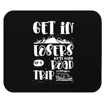 Discover Vacation Camping Experience Mountains Mouse Pads