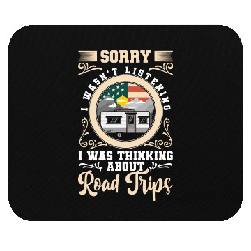 Discover Vacation Great Outdoors Road Mountains Mouse Pads