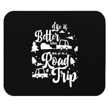 Discover Adventure Camping Tourist Mouse Pads