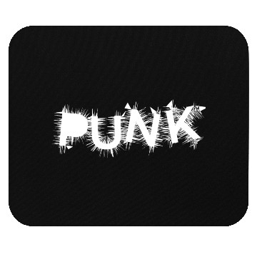 Discover PUNK Typographic Design Mouse Pads