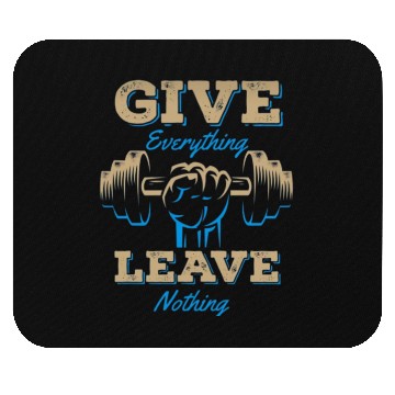 Discover Motivational quotes for gym,never give up Mouse Pads