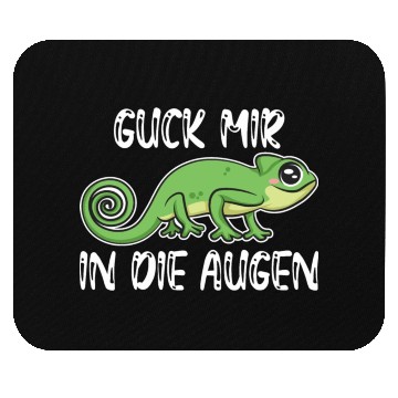 Discover Cute chameleon animal lover Mouse Pads