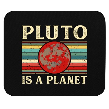 Discover Pluto is a Planet Space Astronomy Science Geek Mouse Pads