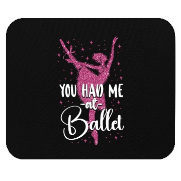 Discover Ballet Dancer Dance Girl Ballerina Mouse Pads