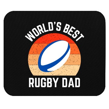 Discover Rugby Dad Mouse Pads