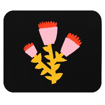 Discover Sunrise Flower Mouse Pads