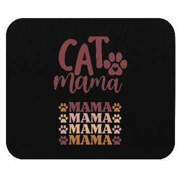 Discover Cat Mama Cute Cat Lovers Mouse Pads
