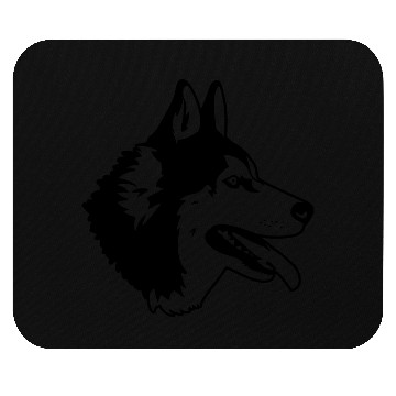 Discover husky dog Mouse Pads