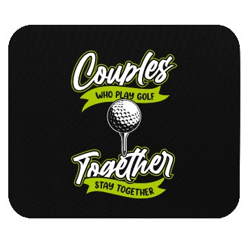 Discover Golf Couple Mouse Pads