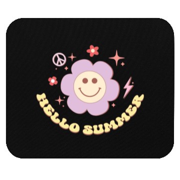 Discover Hello Summer, Summer Season Mouse Pads