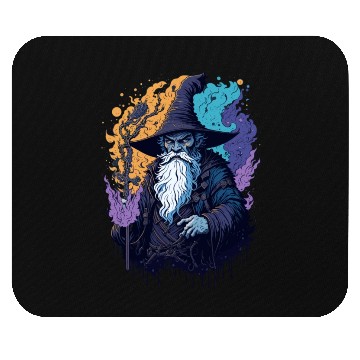 Discover black wizard Mouse Pads