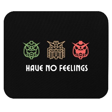 Discover robot Mouse Pads