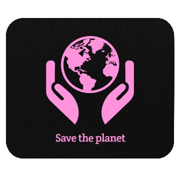 Discover Save The Planet Mouse Pads