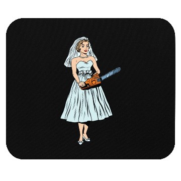 Discover Chainsaw Bride Chainsaw Vintage Mouse Pads