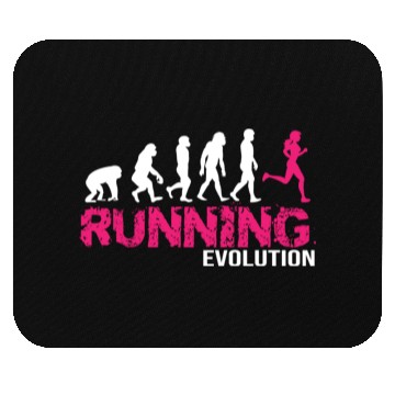 Discover Evolution Of Running Girls Runners Gift Mouse Pads