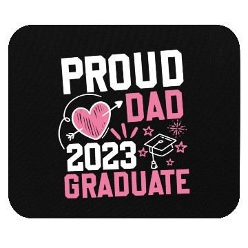Discover Proud dad 2023 graduate Mouse Pads