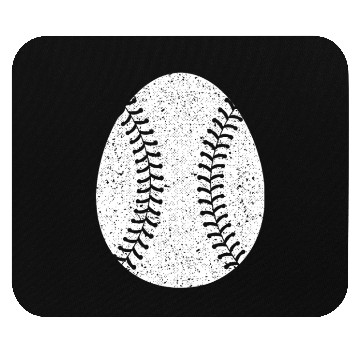 Discover Baseball Happy Easter Egg Hunting Cute Sport Lover Mouse Pads