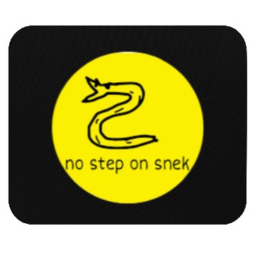 Discover no step on snek Mouse Pads