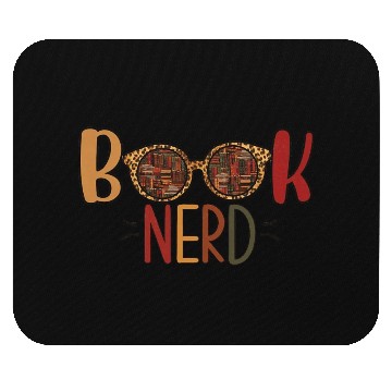 Discover Funny Book Nerd Librarian Teacher Student Reader Mouse Pads