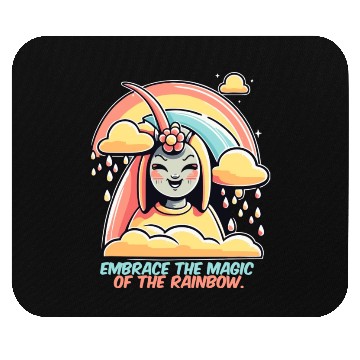 Discover Embrace The Magic Off The Rainbow Witch Mouse Pads